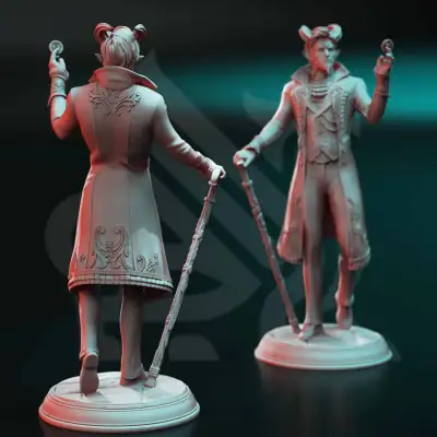 Xarvir Barikdral - The Lucky Devil - Back