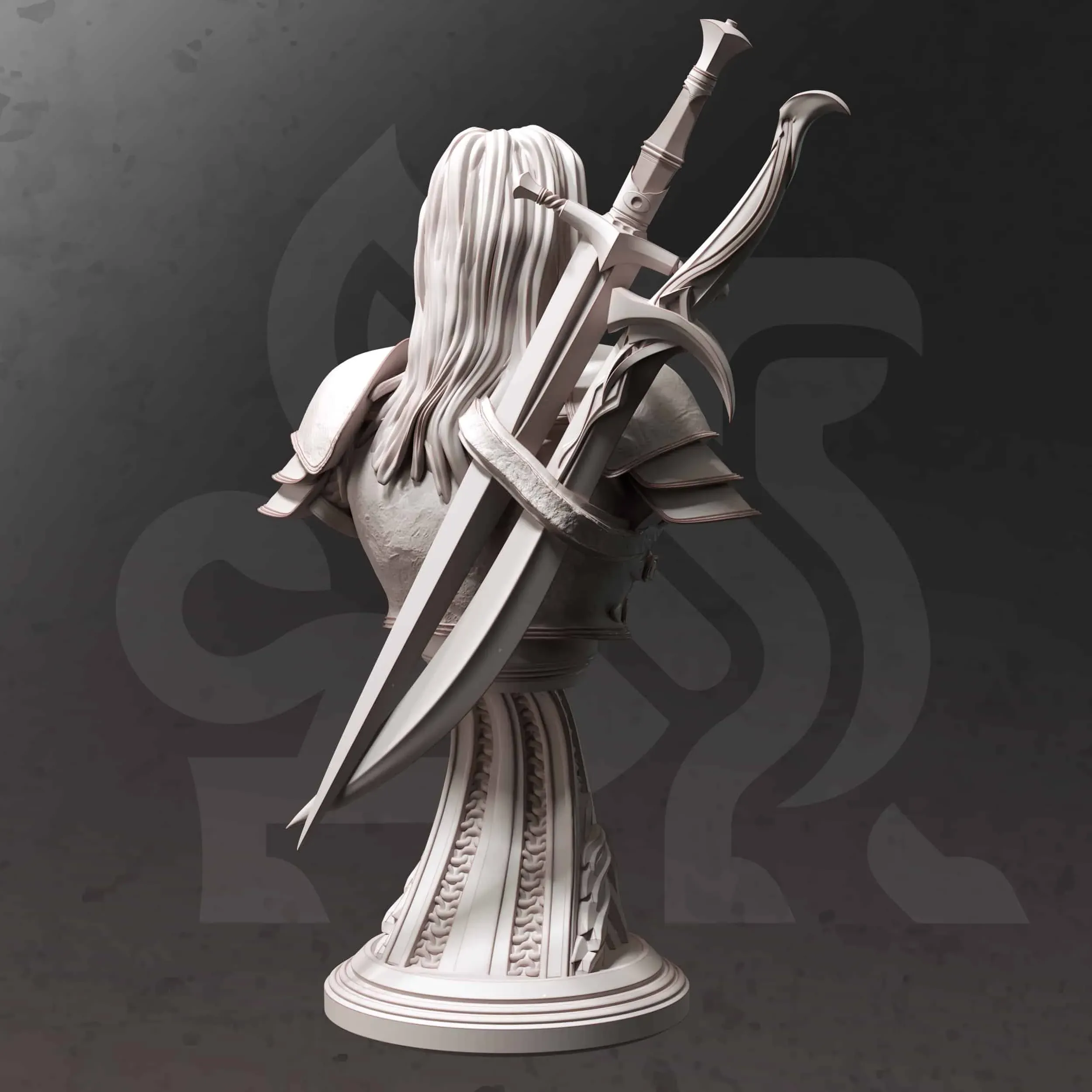 Lina Vixine - The Foxhound (Bust) - Back