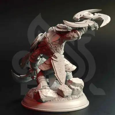 Orodver - Crownsguard Arcane Golem - Back