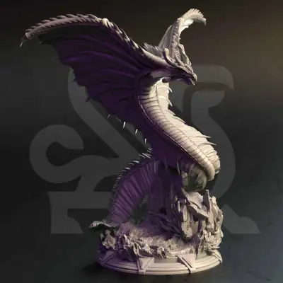 Fyrantius - Adult Mana Wyrm