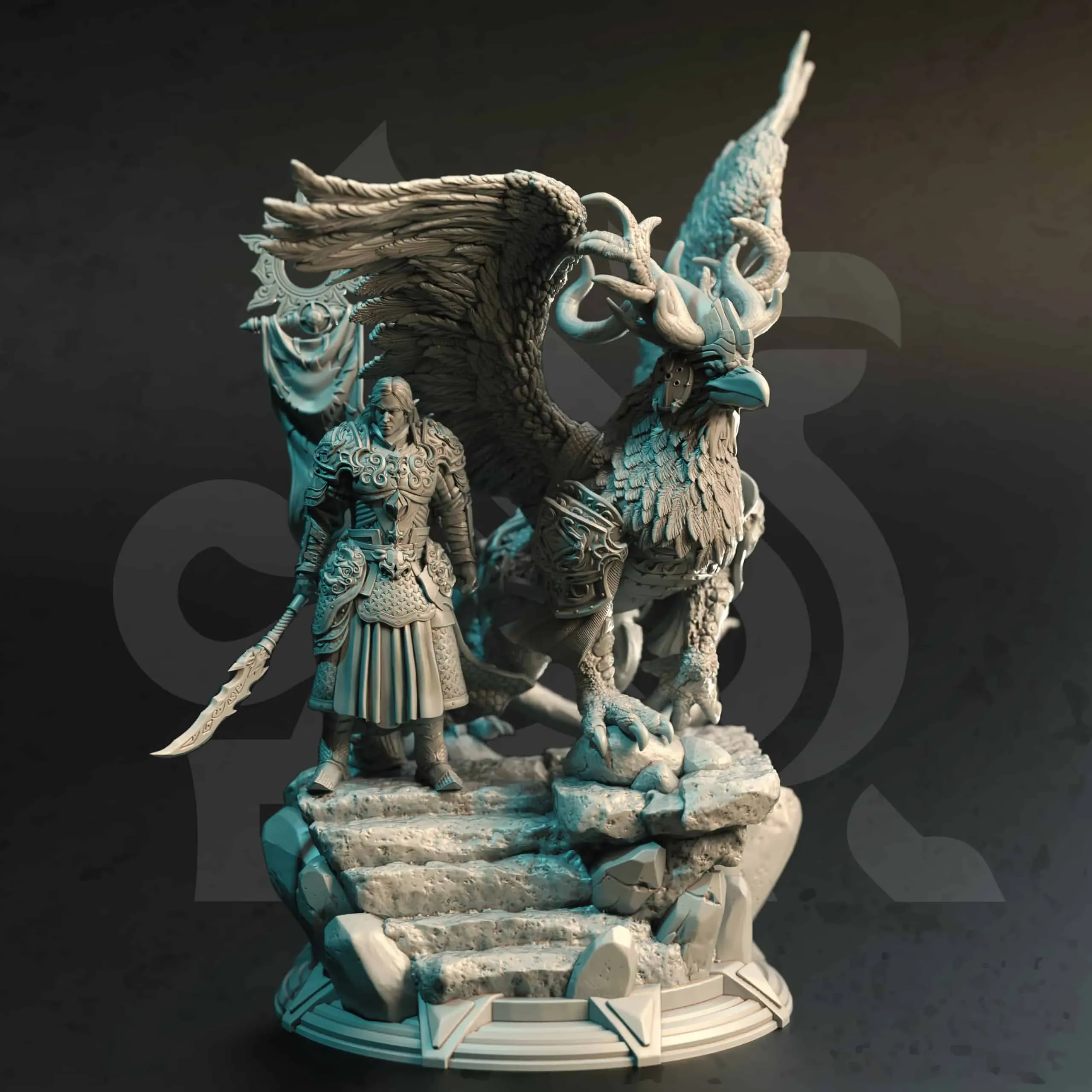 Hippogrif Rider Rolen - Front