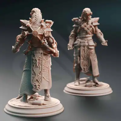 Netros - High Elf Chaos Artificer - Back
