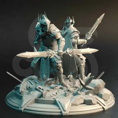 High Elf Soldiers - Last Stand - Back