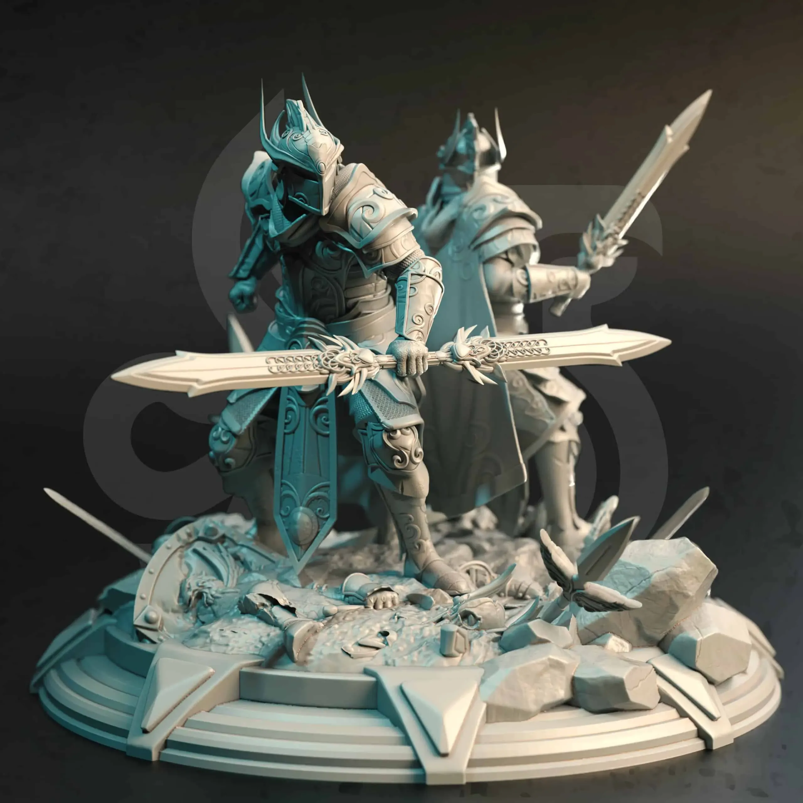 High Elf Soldiers - Last Stand - Back