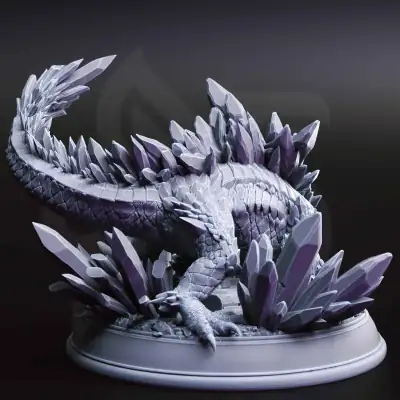 Salansi - Crystalline Lizard - Back