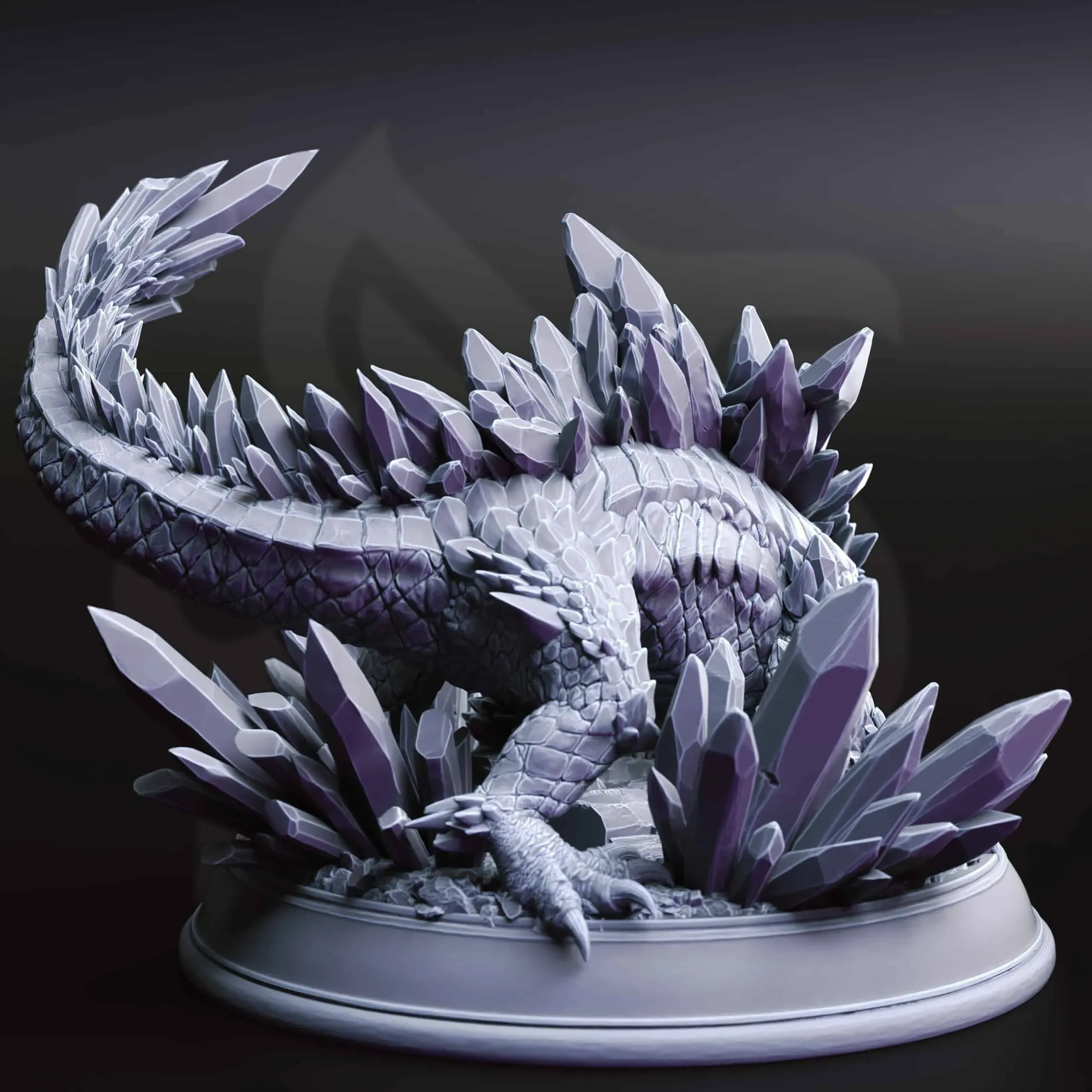 Salansi - Crystalline Lizard - Back
