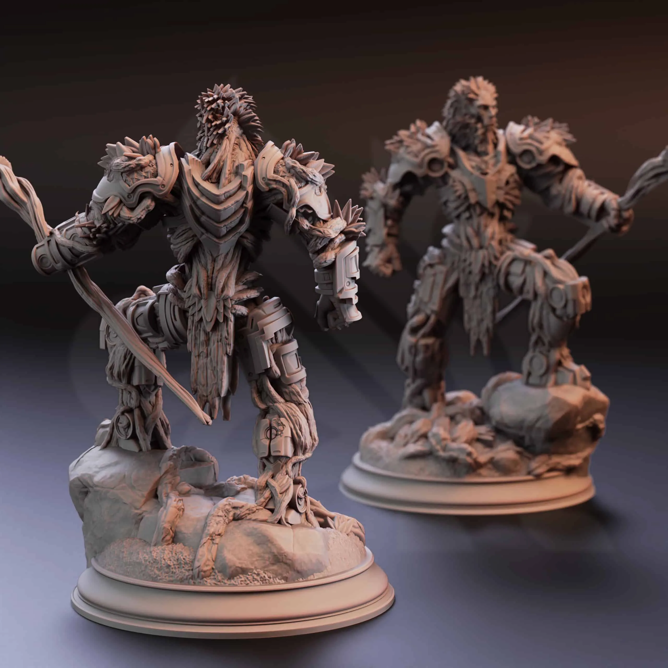 Myrion Stoneheart - Soulforged Druid - Back