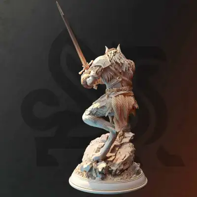 Lucian Grey - Wolf - Back
