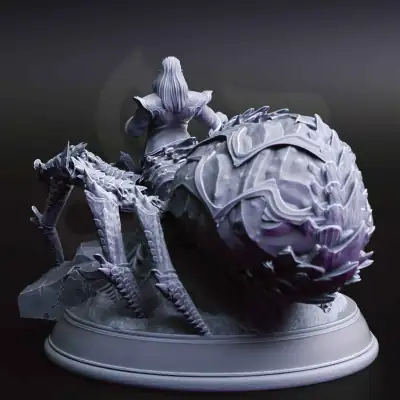 Duke Conrad Elstein - Drider Noble - Back
