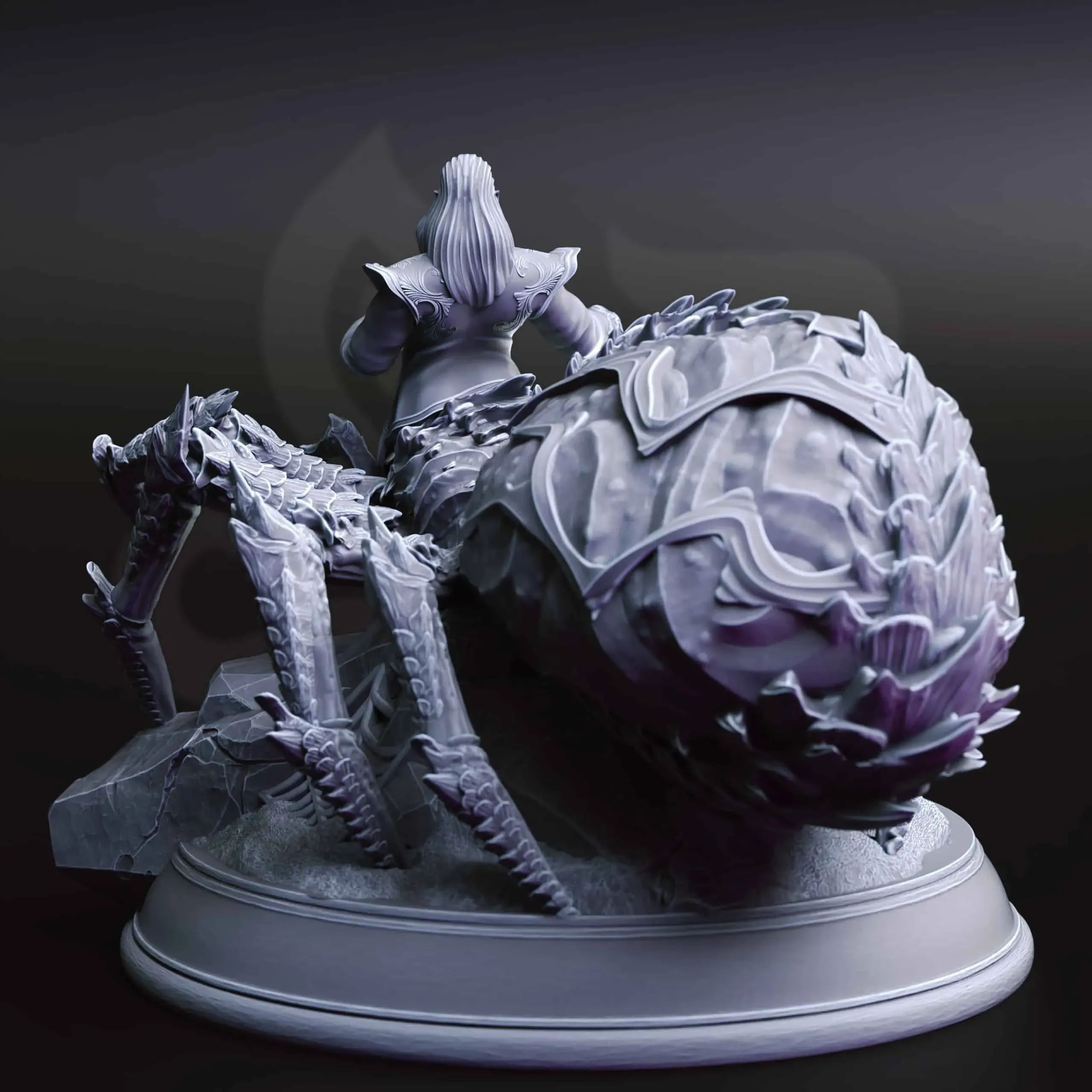 Duke Conrad Elstein - Drider Noble - Back