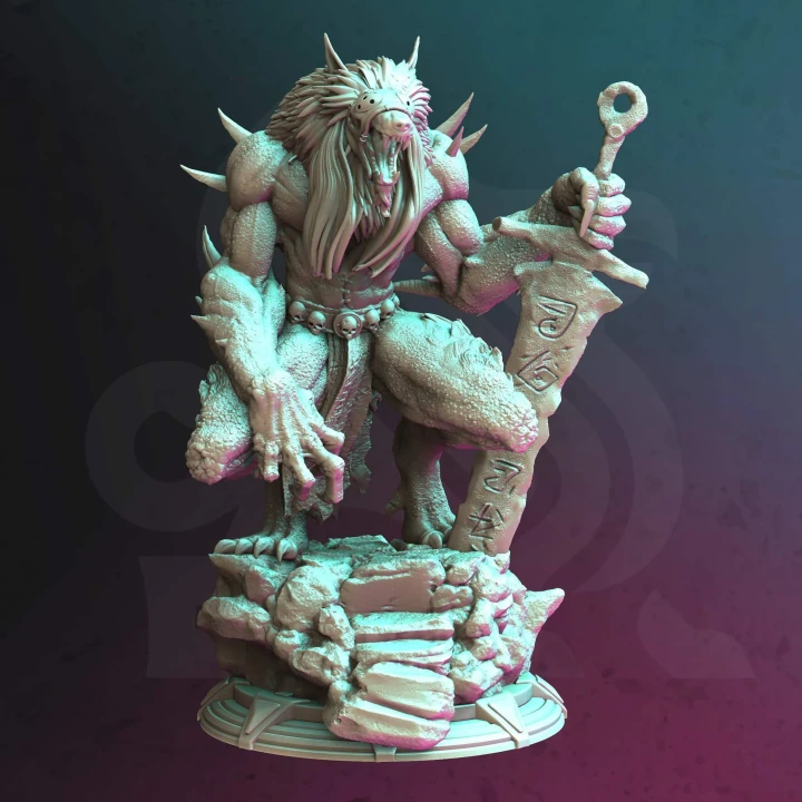 Werewolf Alpha - Scrag Blackborne