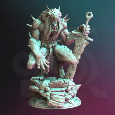Werewolf Alpha - Scrag Blackborne