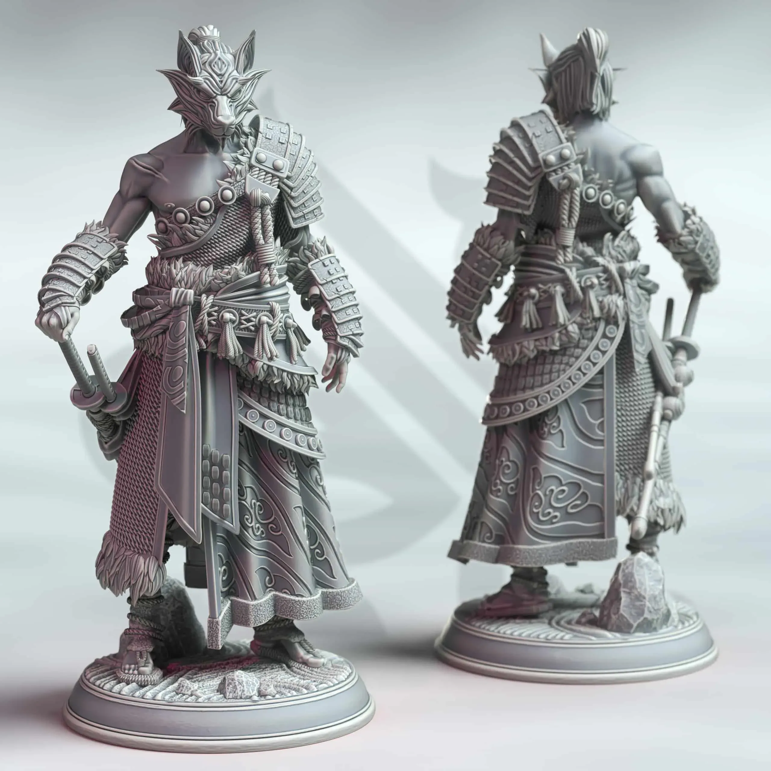 Kaoru Okami - Stoic Wolf - Front Masked