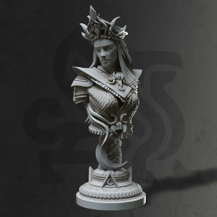 Glanbeli - Human Form (Bust)