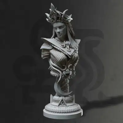 Glanbeli - Human Form (Bust)