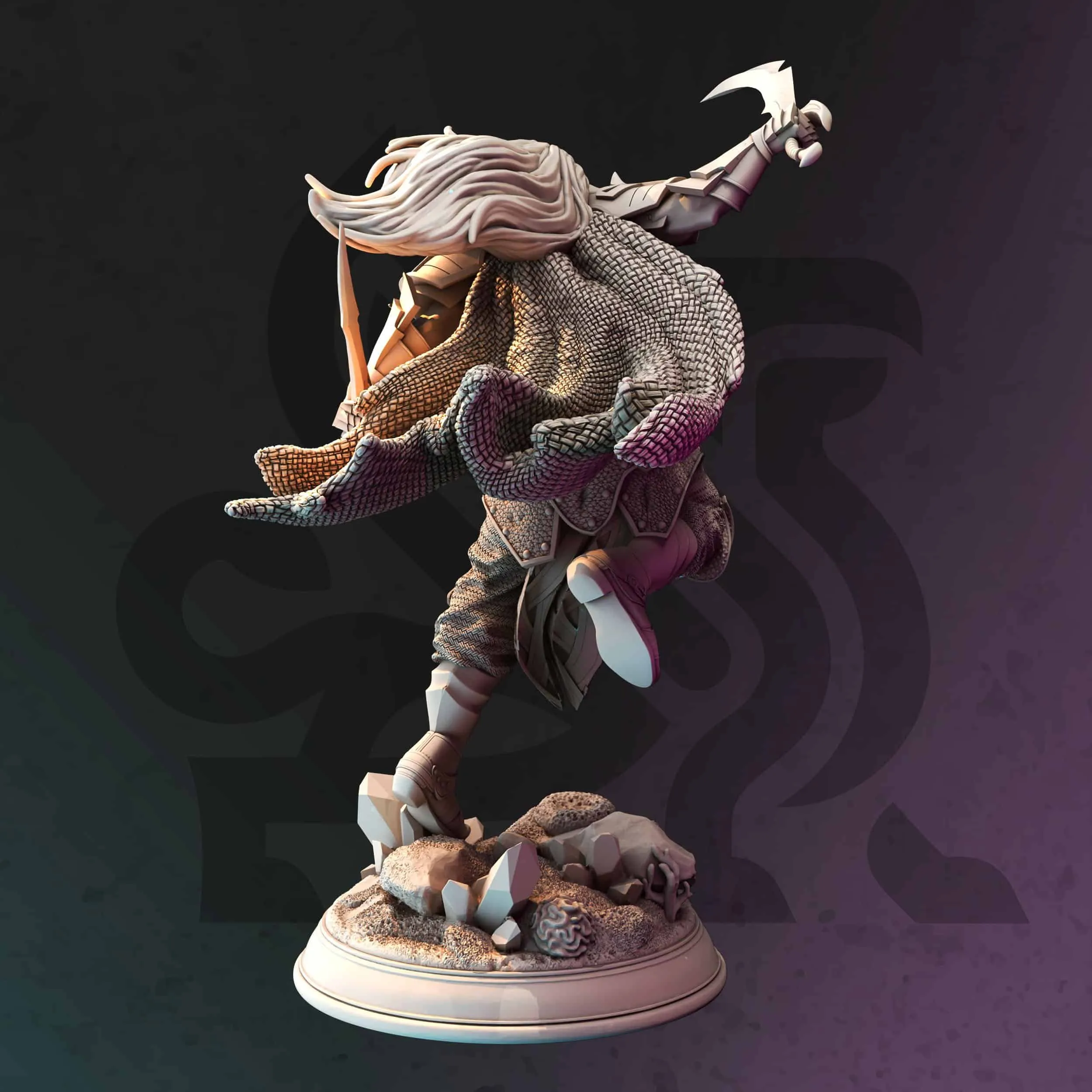 Xandir Nvata - Ranger of Swamps - Back