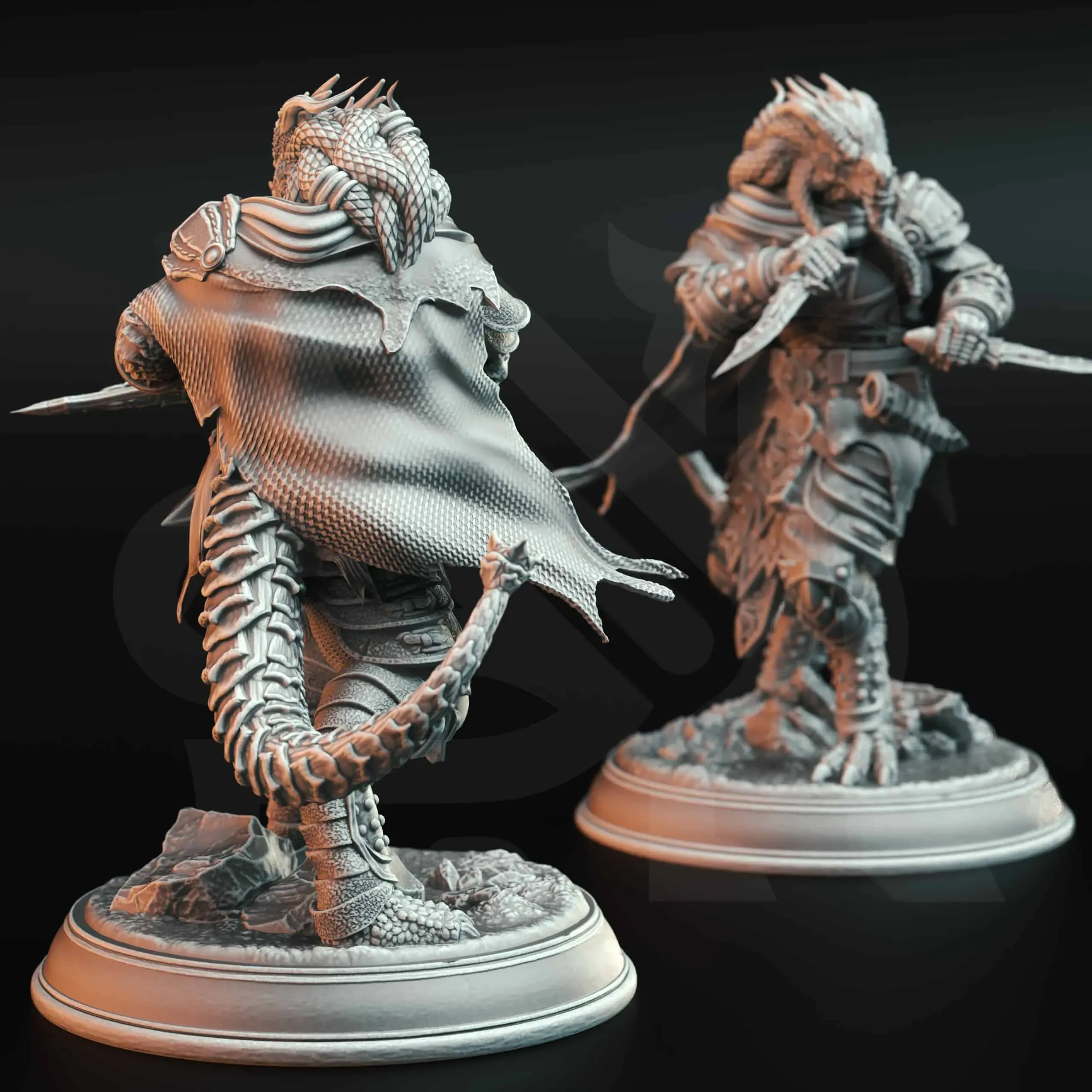 Umbrascale - Dragonborn Rogue - Back