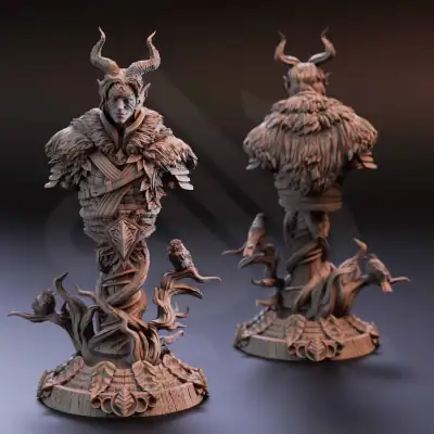 Garyck of Cinta Mar - Infernal Forest Guardian (Bust)