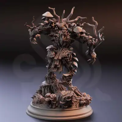Garamundis - Corrupted Treant Elder - Back
