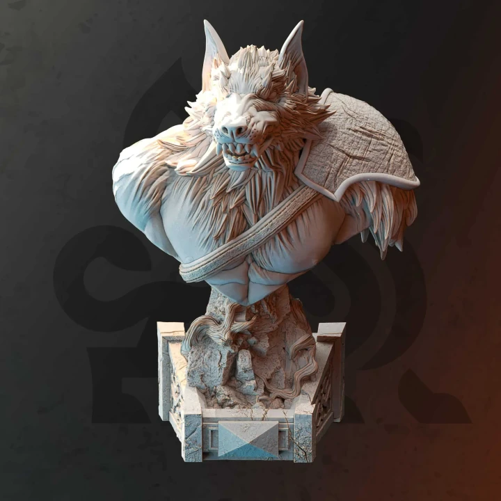 Lucian Grey (Wolf Form) (Bust)