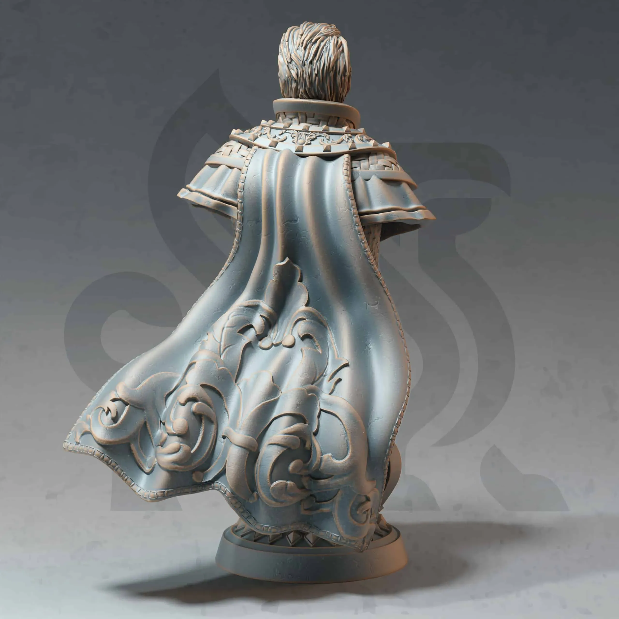 BUST - Barandir the Lucid - Headmaster - Back