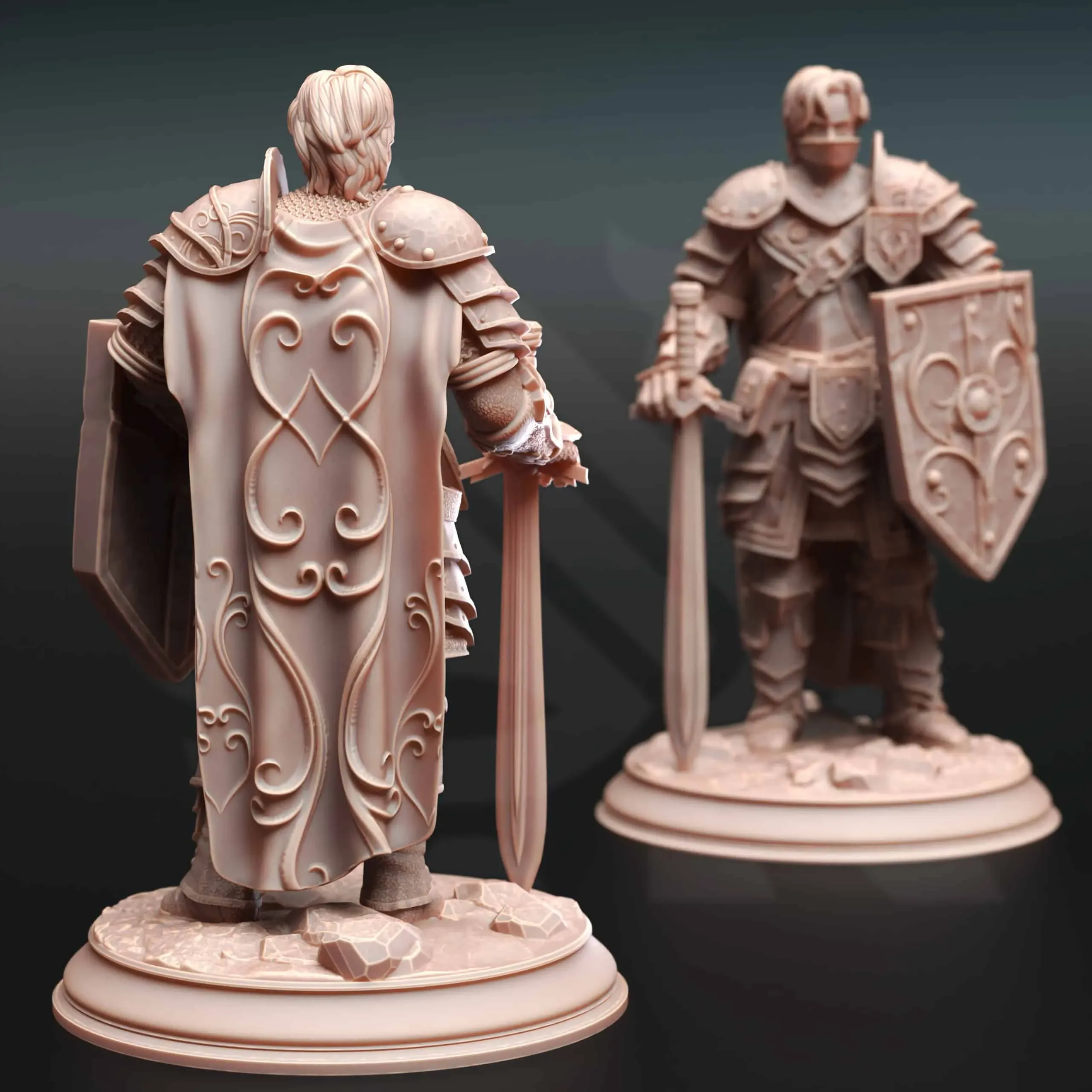 Arion Midrun - Human Battle Master Fighter - Back