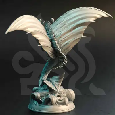 Fyrindel - Mana Wyrm - Back