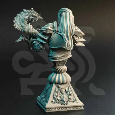 Vyndira - Spellblade of Wrath - Bust Back