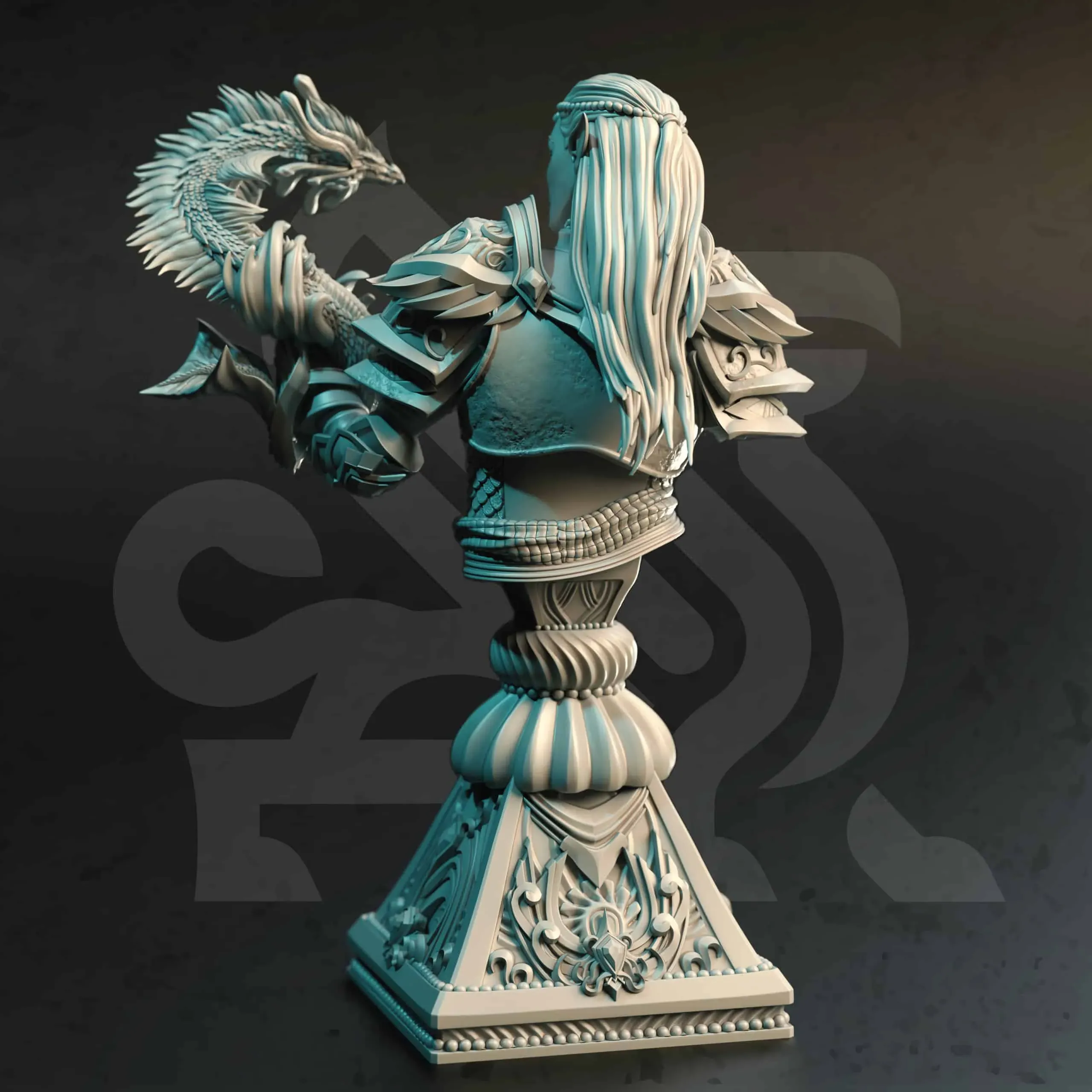 Vyndira - Spellblade of Wrath - Bust Back