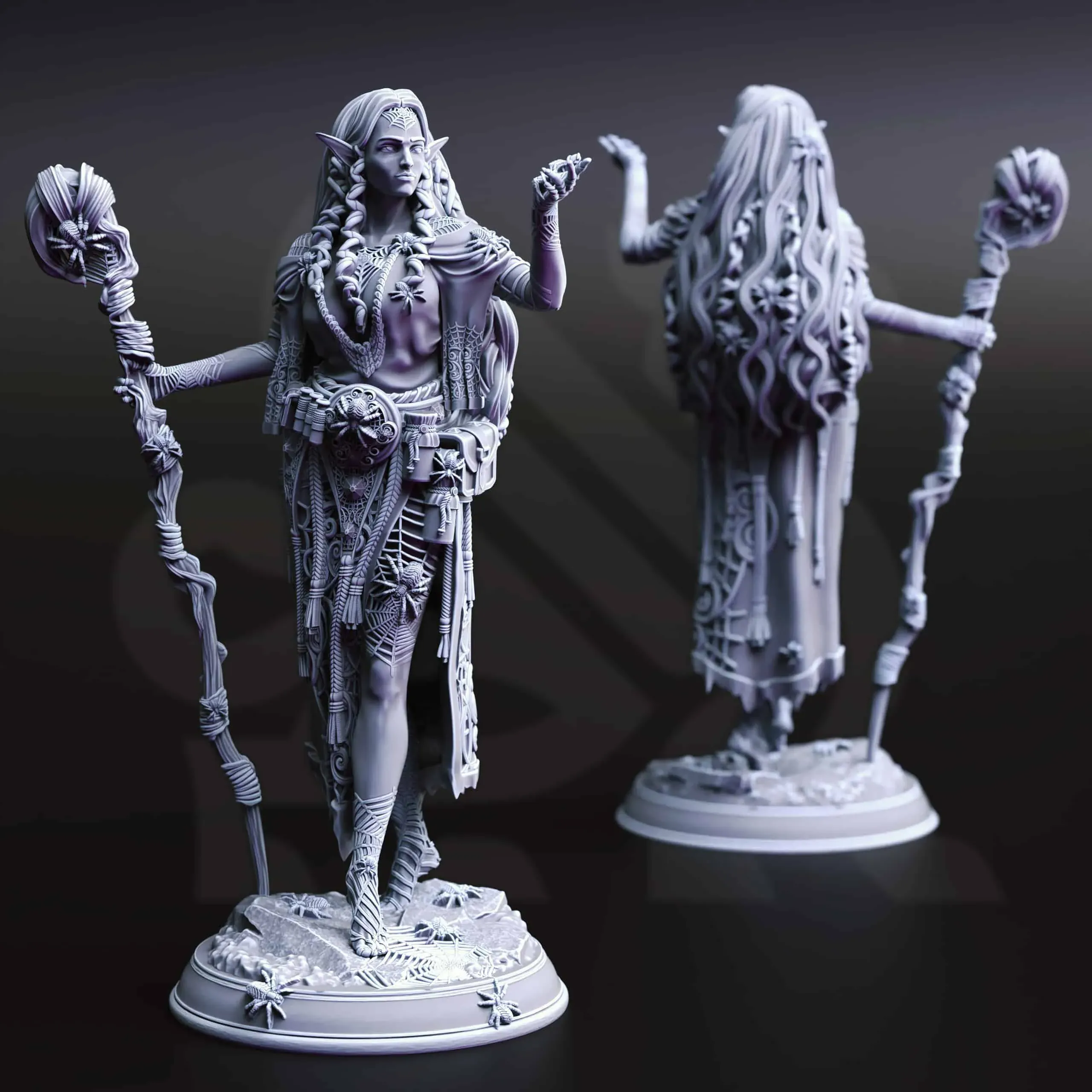 Irinia - Drow Spidermancer