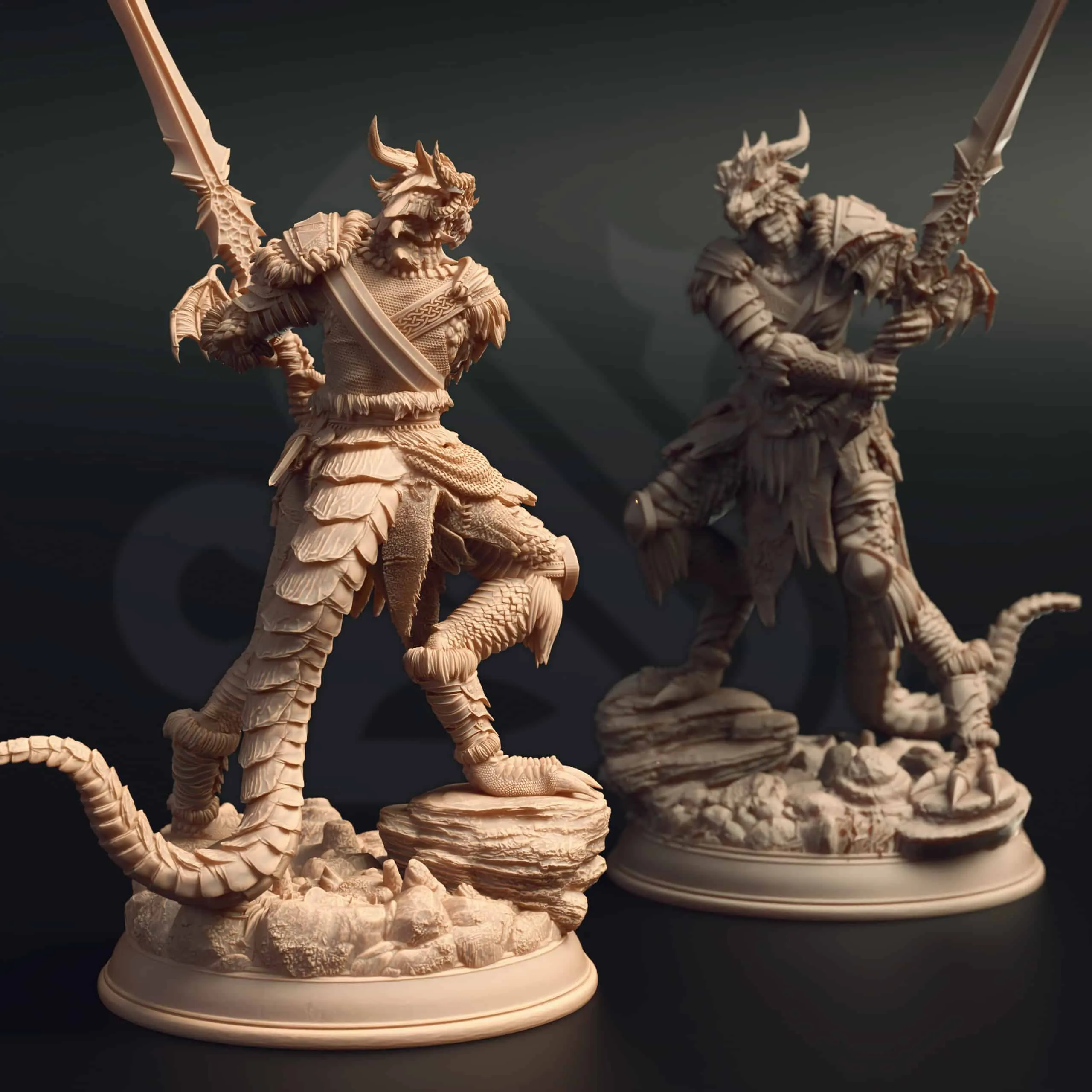 Veseria - The Raging Dragon - Back
