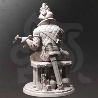 Brekken - The Brazen Bard - Back