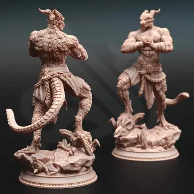 Kuthrak’va - Dragonborn Pugilist - Back