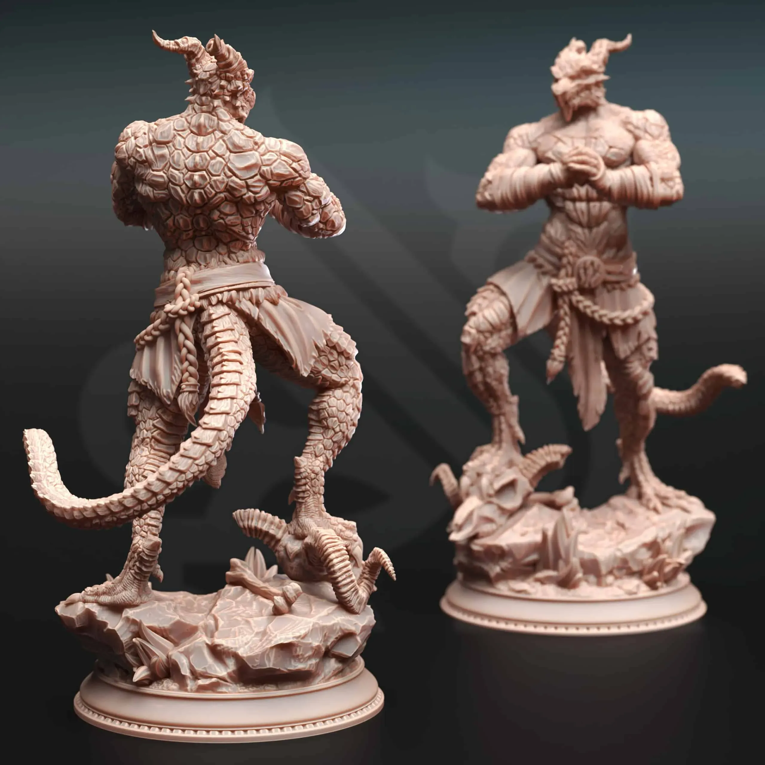 Kuthrak’va - Dragonborn Pugilist - Back
