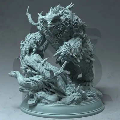 Firalyn - Fey Touched Owlbear