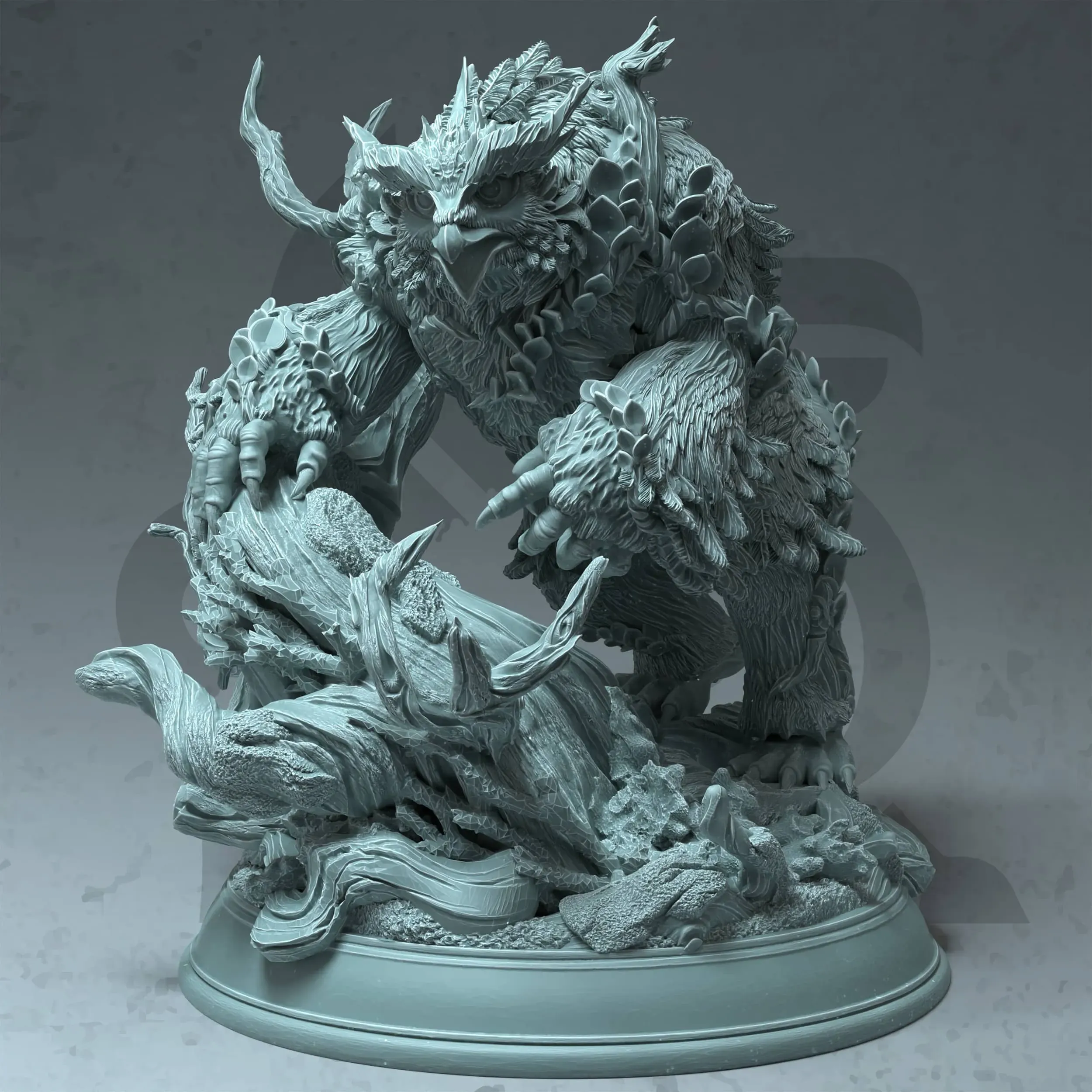 Firalyn - Fey Touched Owlbear - Front