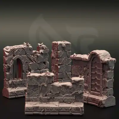 Ruins of Arkani - Ancient Anshani Walls
