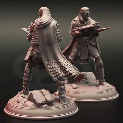 Shyamiri - Serpentfolk Assassin - Back