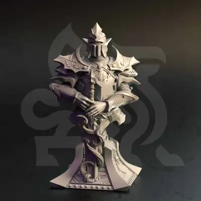 Teverys - Arcane Paladin (Bust)