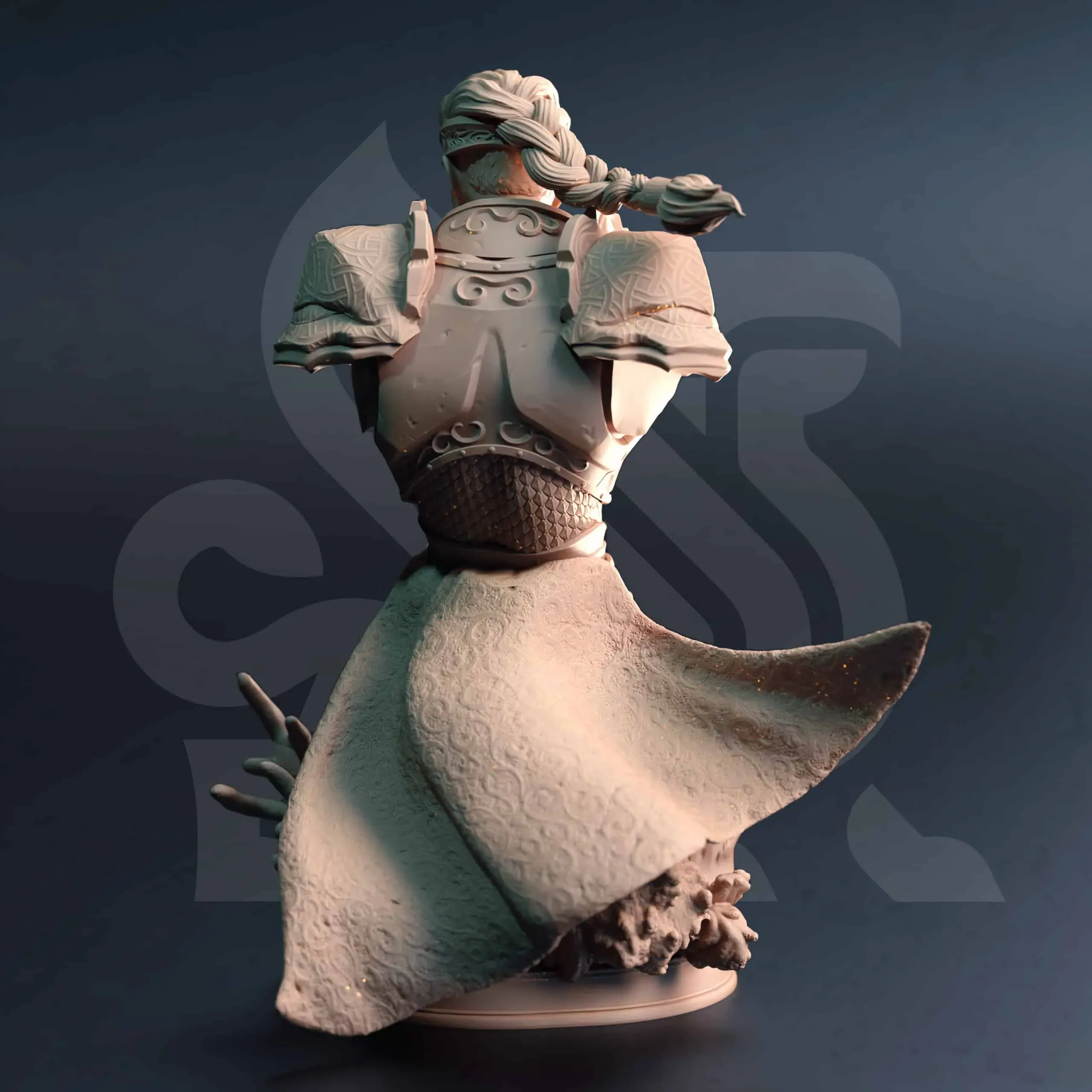 Aboro-Ko - Cleric of Tears - Bust - Back