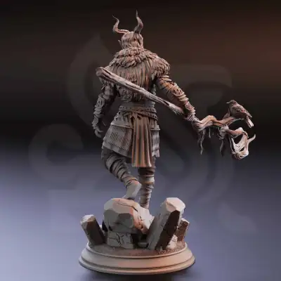 Garyck of Cinta Mar - Infernal Forest Guardian - Back