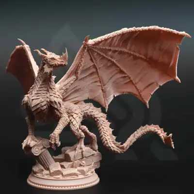 Midorius the Broken - Juvenile Green Dragon