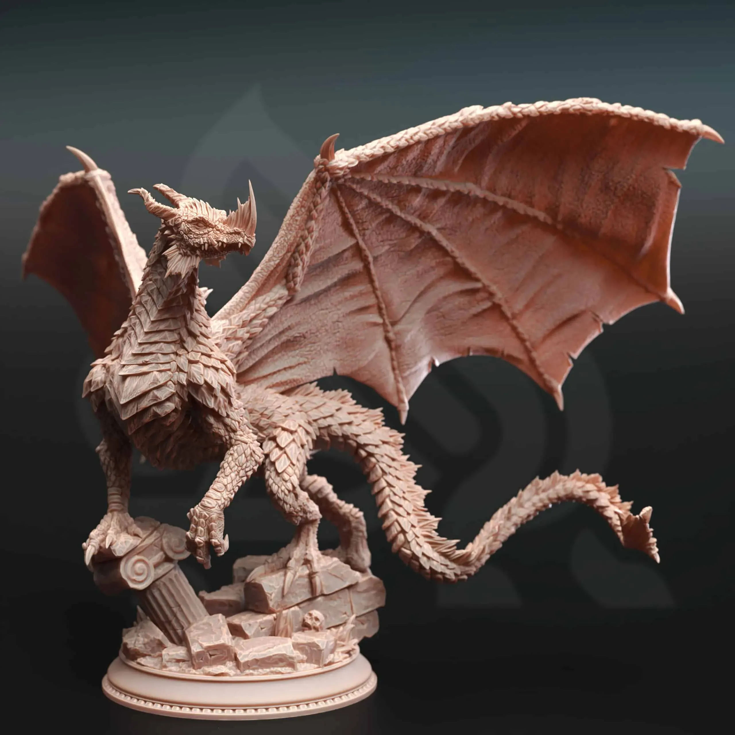 Midorius the Broken - Juvenile Green Dragon