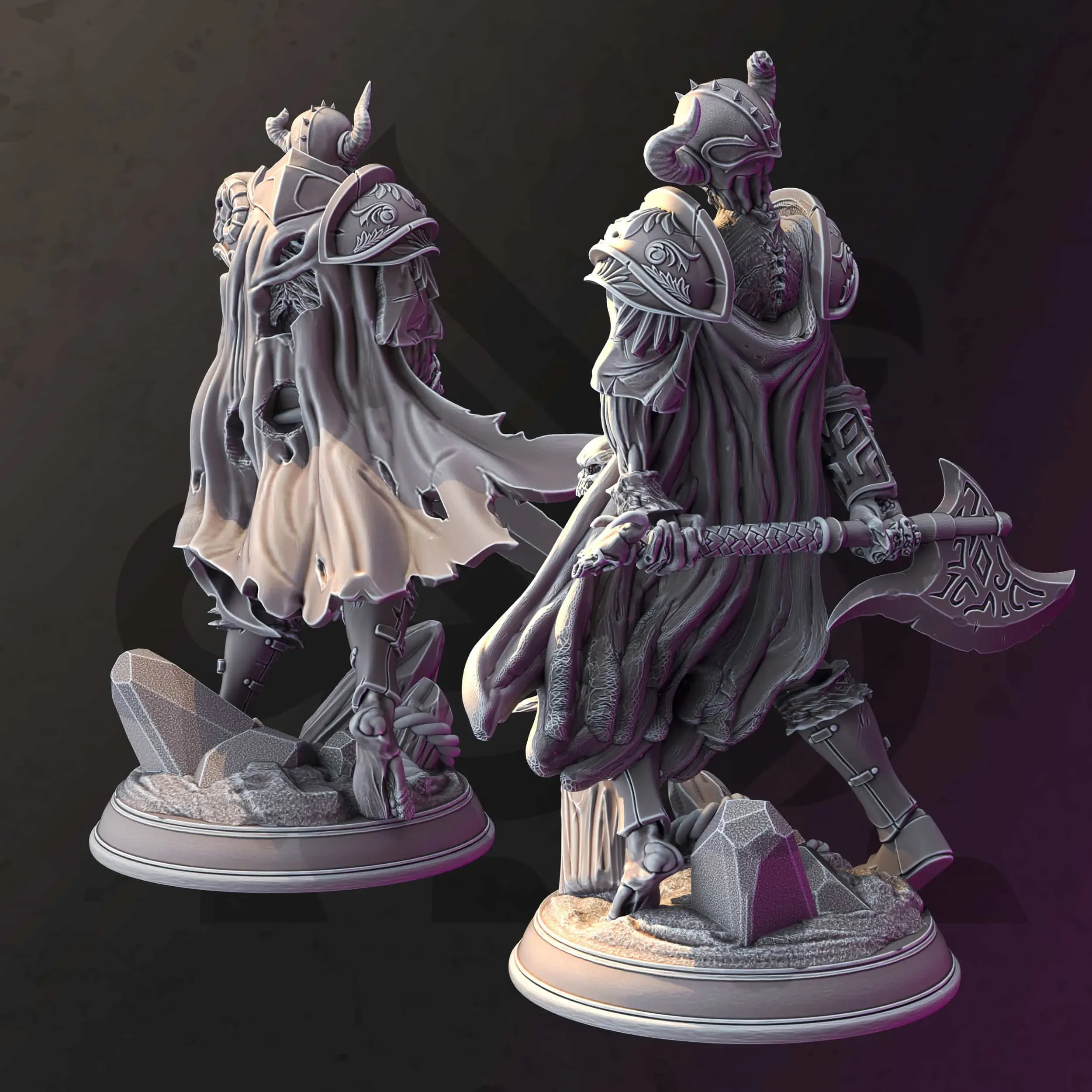 Arisen Warriors - Skeletal Guardians - Back