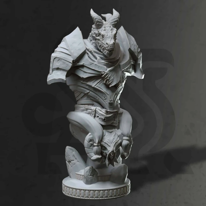 Tharvian - Dragon Knight (Bust)