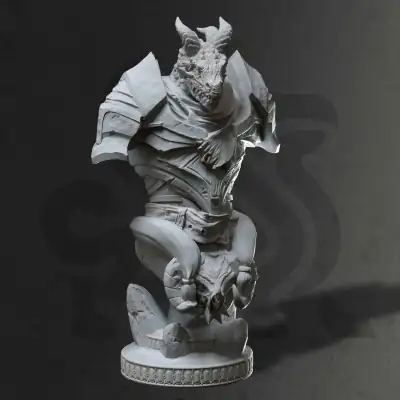 Tharvian (Bust) - Front