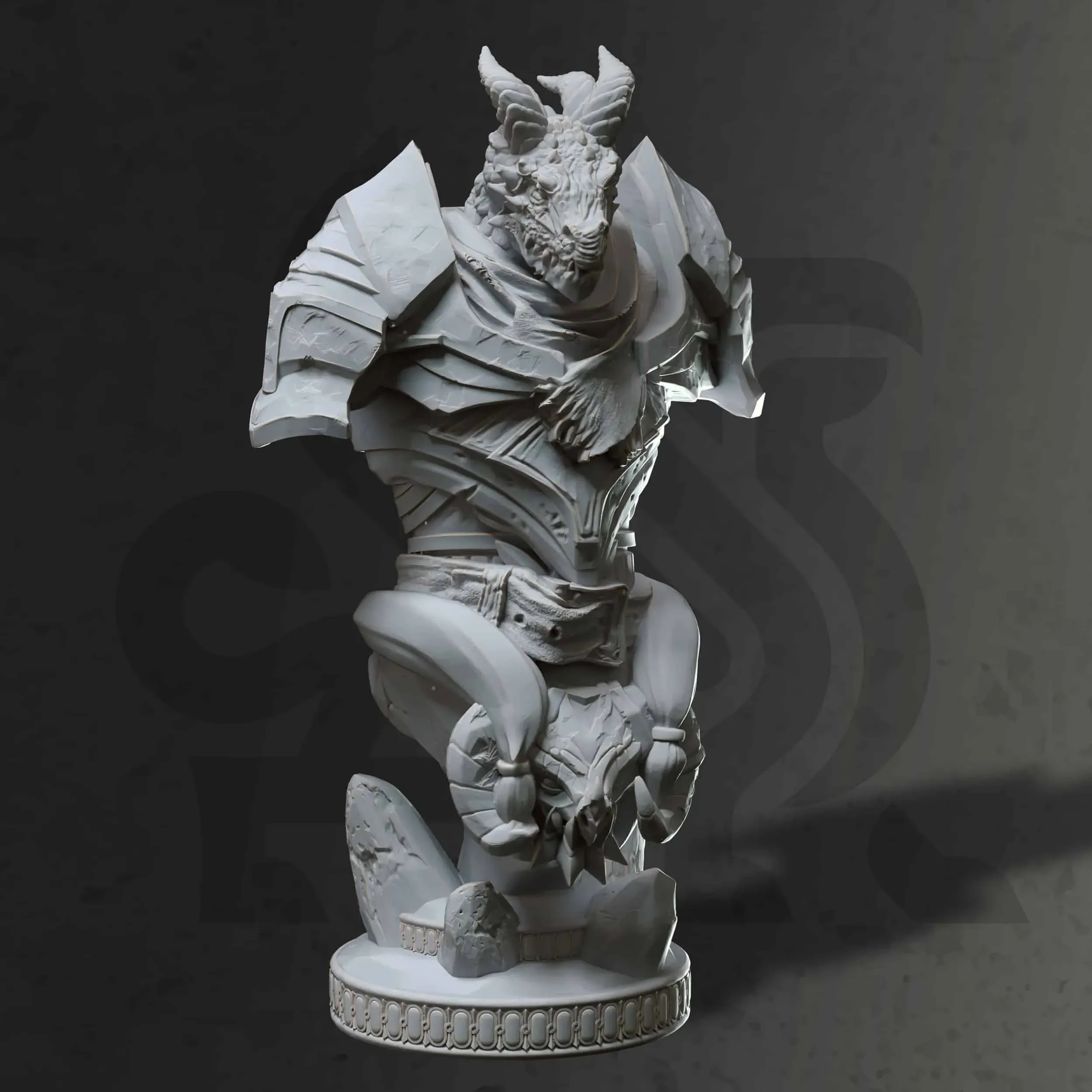Tharvian (Bust) - Front