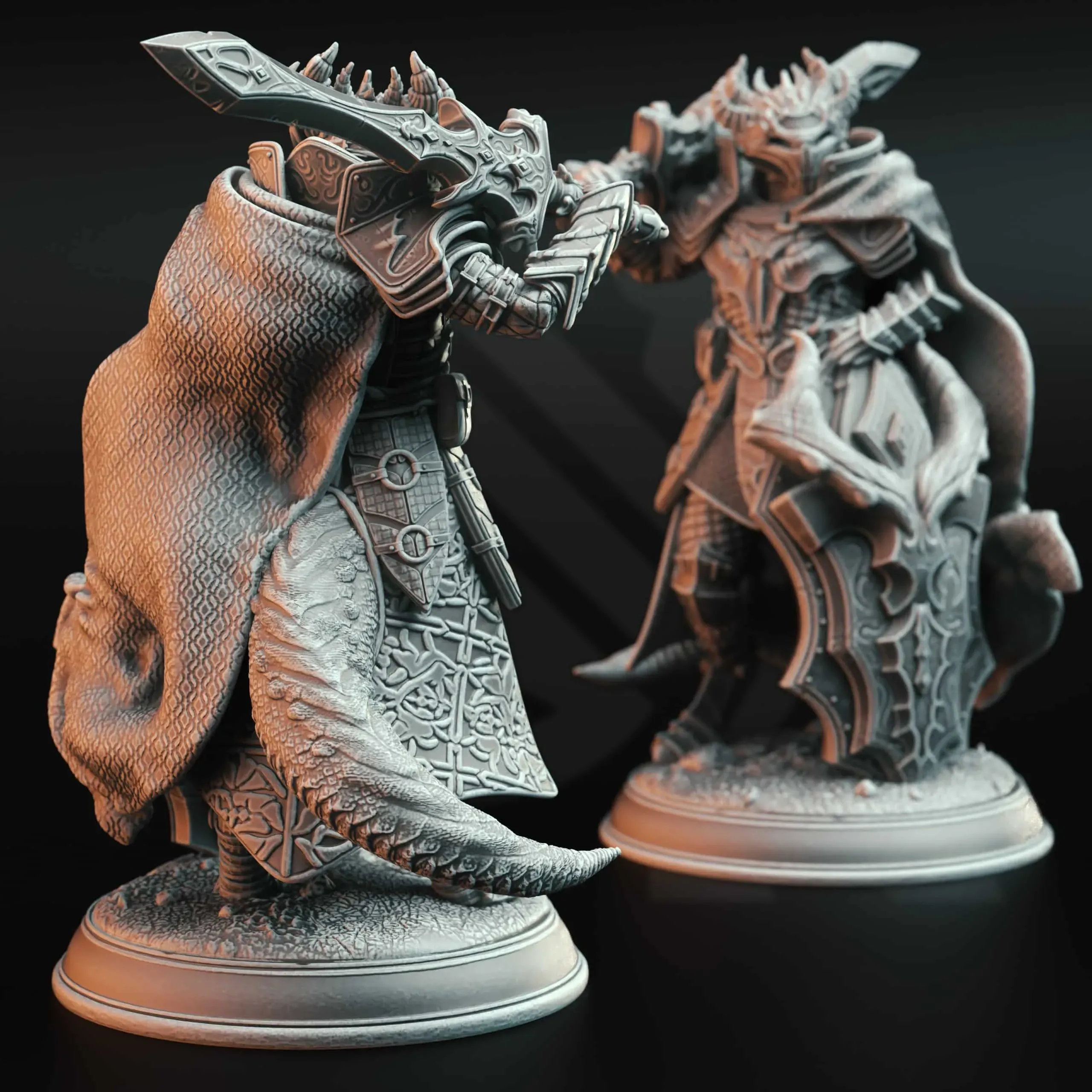 Horakthar - Dragon Commander - Pose 1 - Back