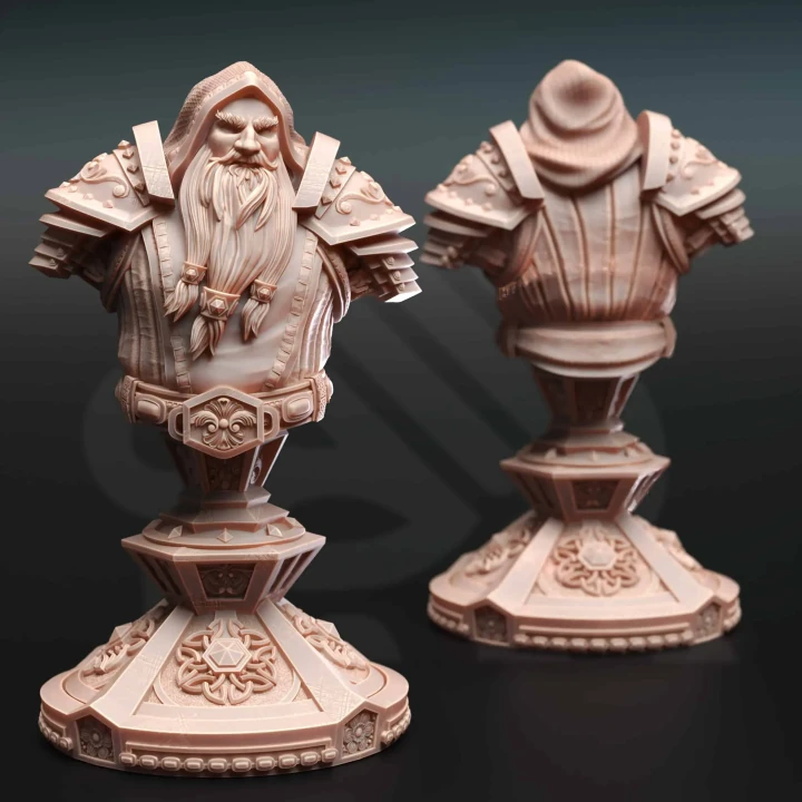 Tors of Delvdor - Dwarven Cleric of Life (BUST)