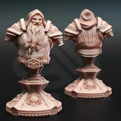 Tors of Delvdor - Dwarven Cleric of Life (BUST)